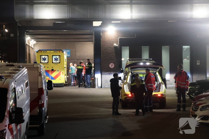 Medische noodsituatie bij politiebureau