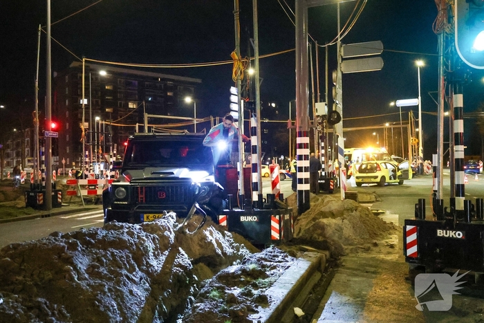 Ernstig ongeval op kruising met gewonden