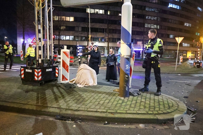 Ernstig ongeval op kruising met gewonden