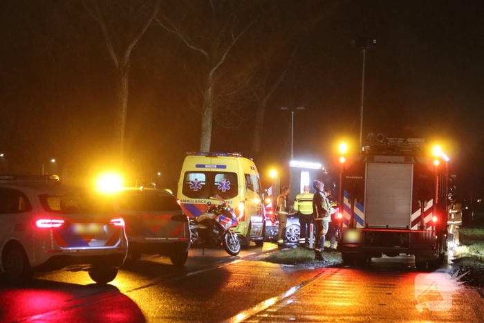 Eenzijdig ongeval resulteert in ziekenhuisopname
