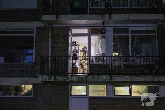 Woningbrand in Rotterdam onder controle
