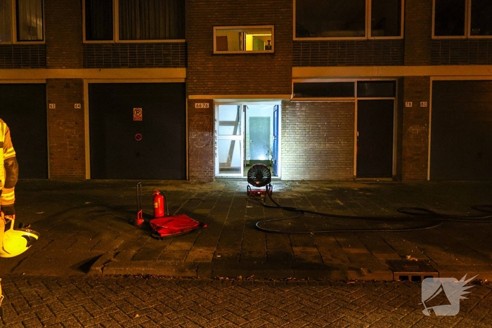 Woningbrand in Rotterdam onder controle