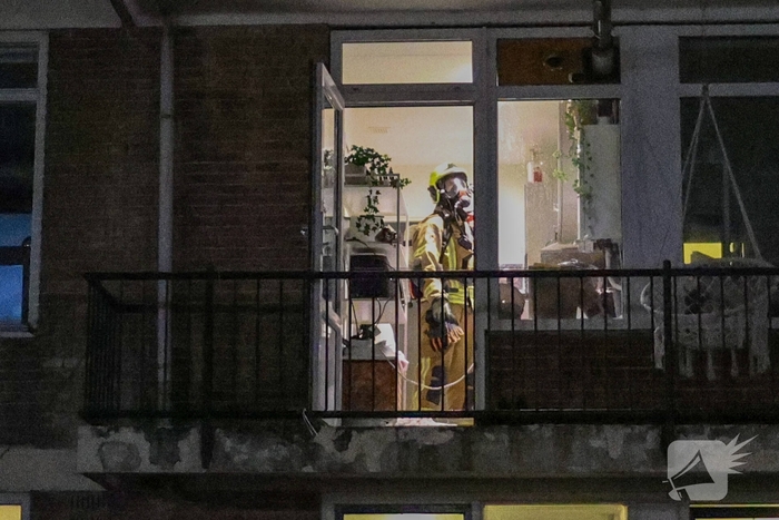 Woningbrand in Rotterdam onder controle