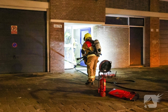 Woningbrand in Rotterdam onder controle