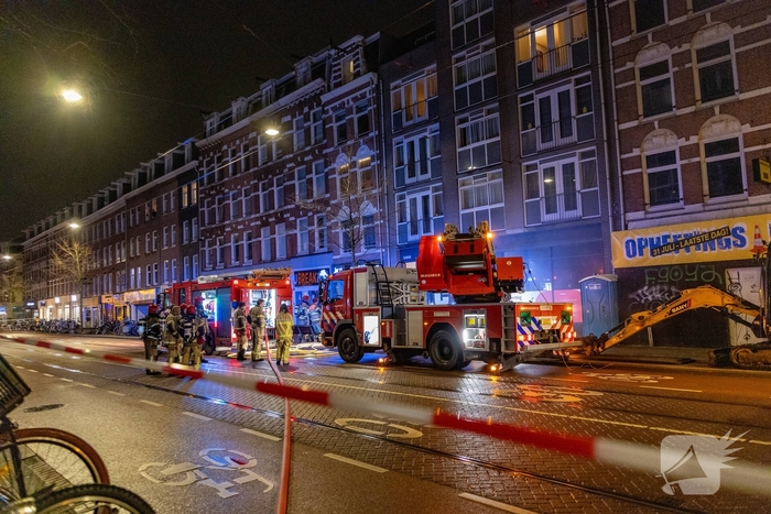 Brand in fietsenwinkel na vermoedelijke accu-ontbranding