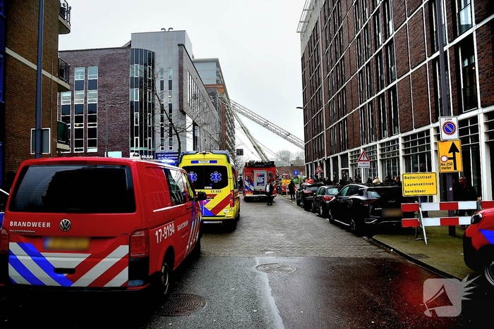 Ongeval met bouwkraan leidt tot grote inzet hulpdiensten