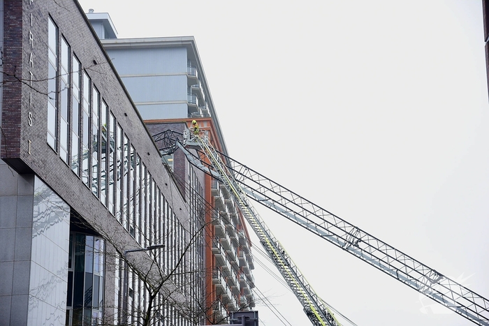 Ongeval met bouwkraan leidt tot grote inzet hulpdiensten