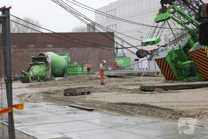 Ongeval met bouwkraan leidt tot grote inzet hulpdiensten