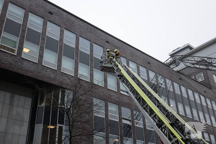 Ongeval met bouwkraan leidt tot grote inzet hulpdiensten