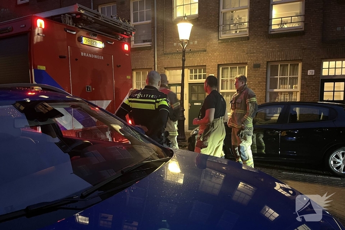 Brand in keuken van woning snel onder controle