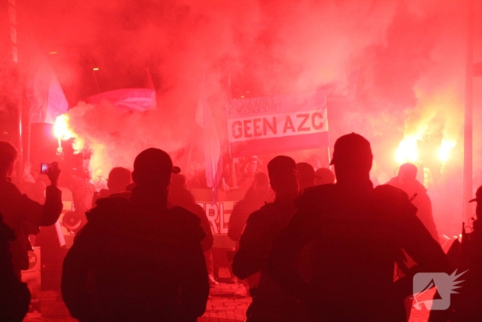 Grote opkomst bij demonstratie tegen AZC