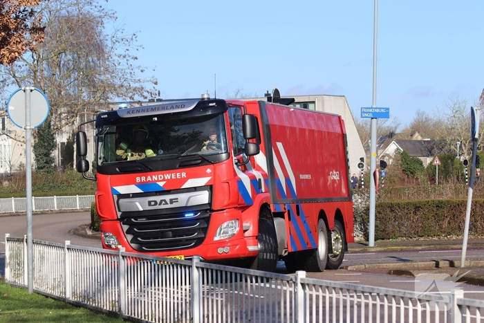 Meerdere woningen ontruimd door felle brand in seniorenflat