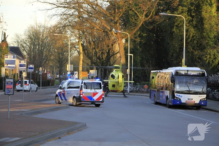 Trauma team en helikopter inzet bij medische noodsituatie