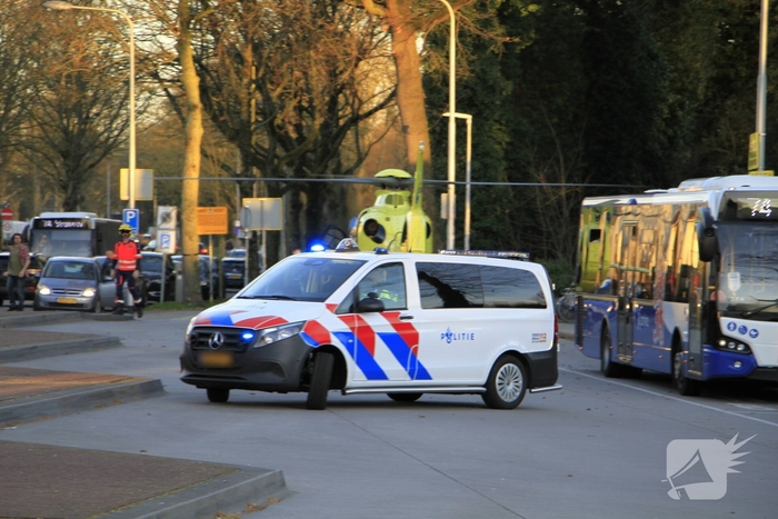 Trauma team en helikopter inzet bij medische noodsituatie