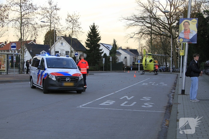 Trauma team en helikopter inzet bij medische noodsituatie