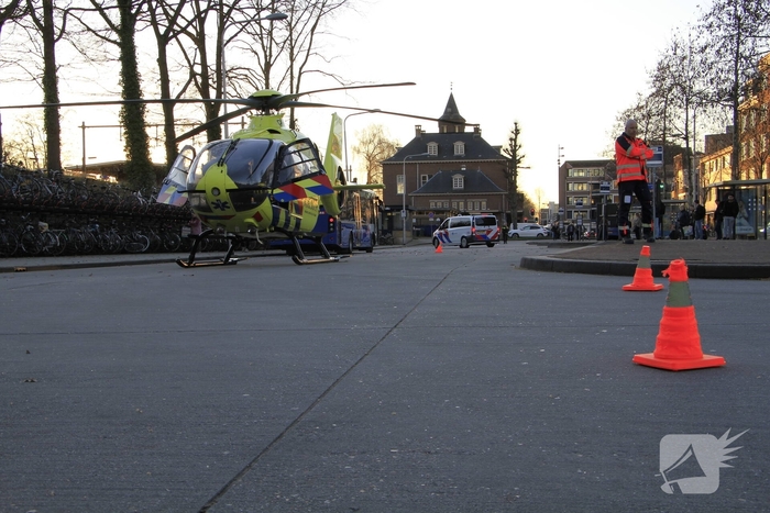 Trauma team en helikopter inzet bij medische noodsituatie