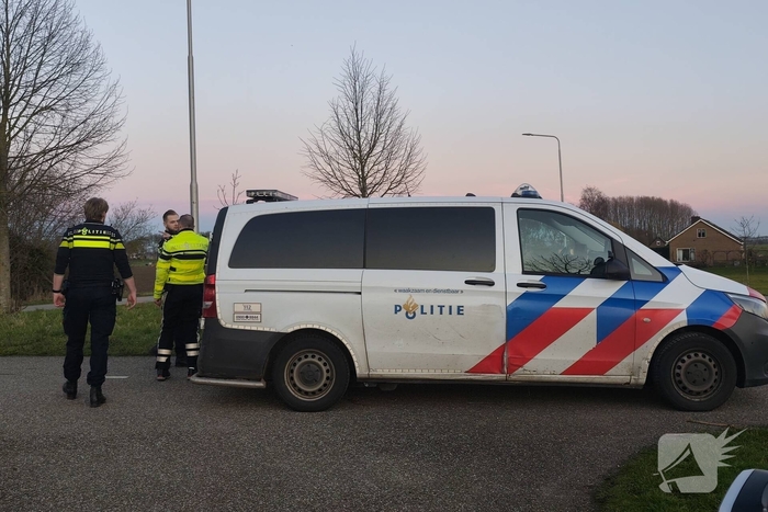 Fietser gewond bij aanrijding met bestelbus