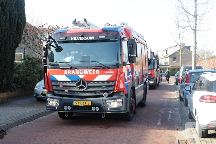 Woningbrand leidt tot redding van kat