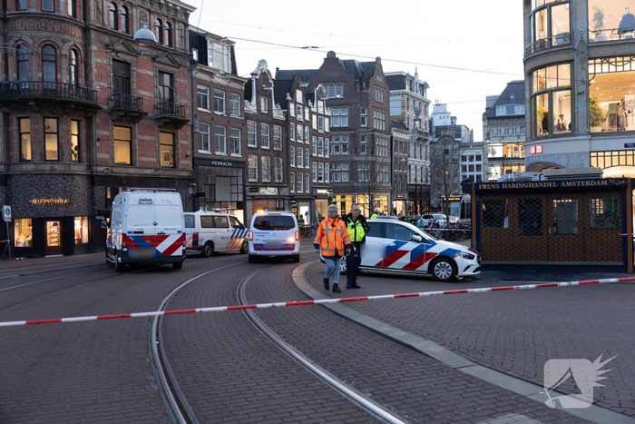 Fietser zwaargewond bij aanrijding met trams