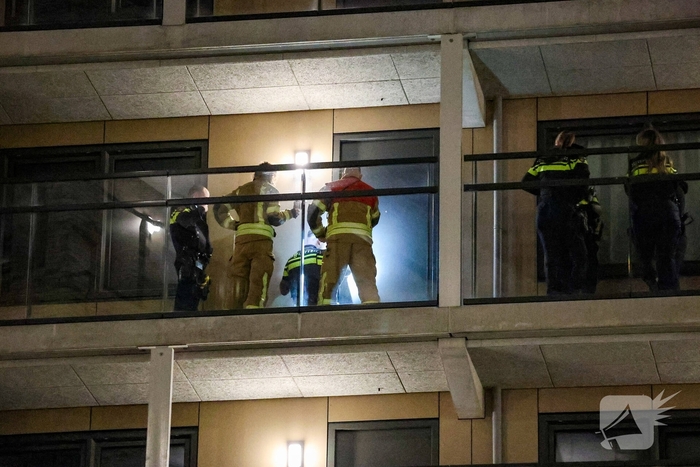 Loos alarm in woning leidt tot inzet hulpdiensten