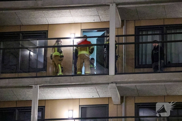 Loos alarm in woning leidt tot inzet hulpdiensten