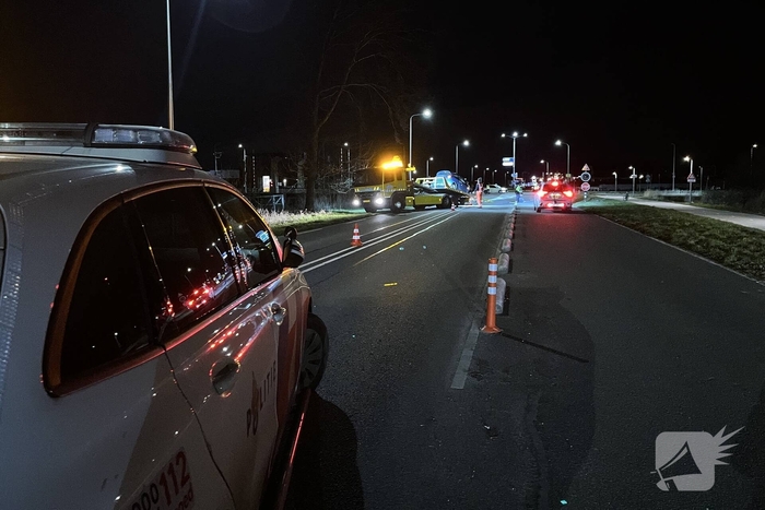 Ongeval met twee voertuigen zorgt voor schade