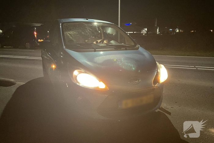 Ongeval met twee voertuigen zorgt voor schade