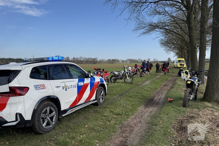 Motorrijder zwaargewond bij ongeval tijdens tour
