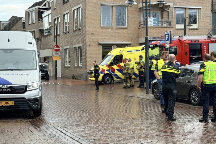 Explosie leidt tot afzetting van straat