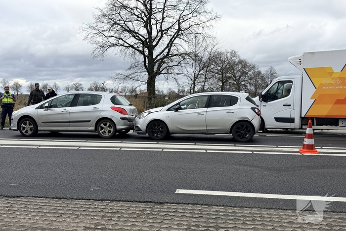Meerdere auto's betrokken bij ongeval