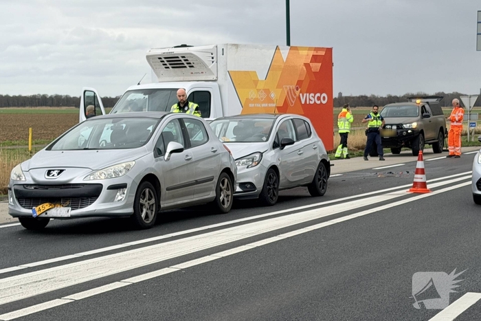 Meerdere auto's betrokken bij ongeval