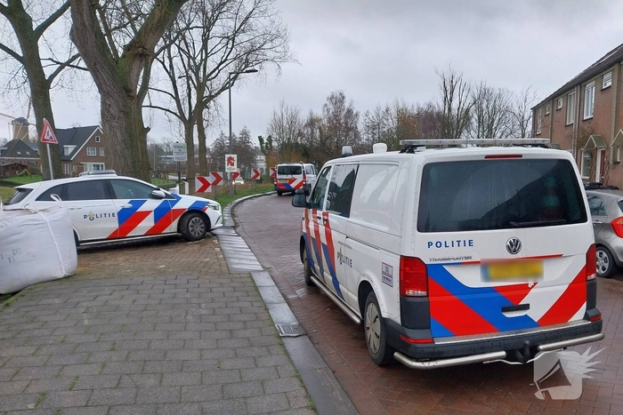 Verstopte verdachte inbraak aangehouden
