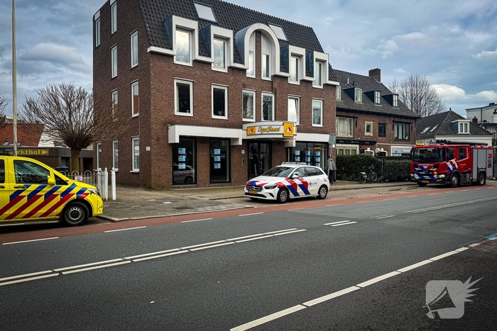 Brandweer onderzoekt gaslucht in supermarkt