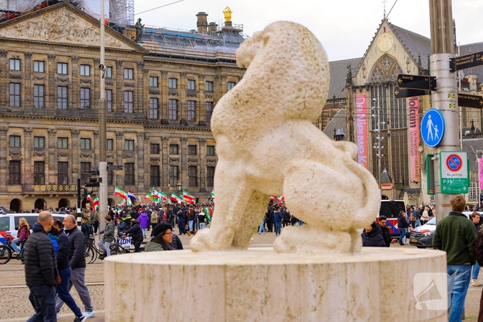 Demonstratie ter ondersteuning van Iran