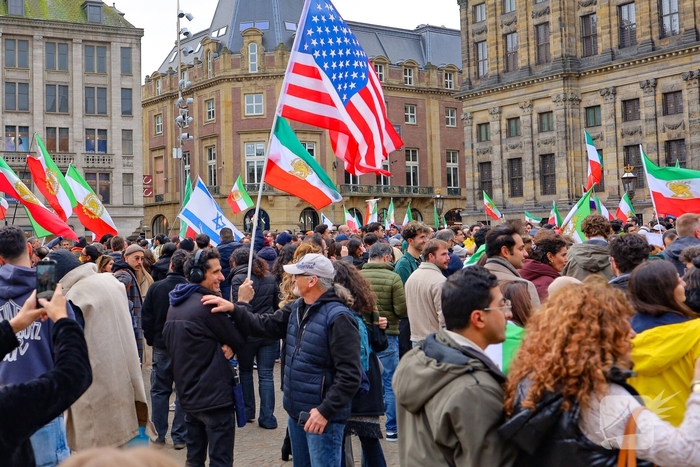 Demonstratie ter ondersteuning van Iran