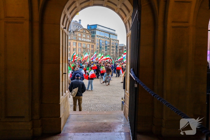 Demonstratie ter ondersteuning van Iran