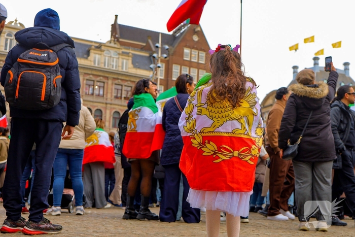 Demonstratie ter ondersteuning van Iran