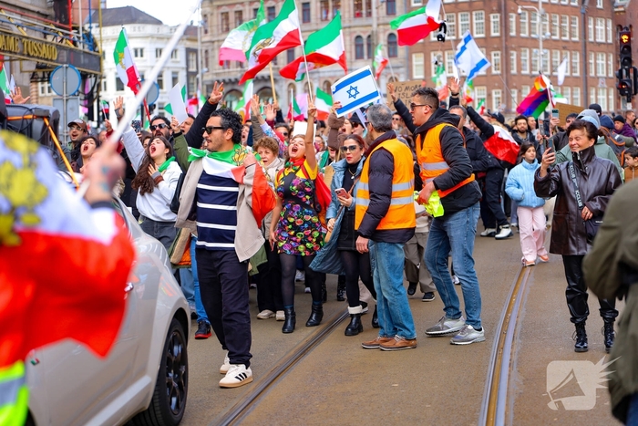 Demonstratie ter ondersteuning van Iran