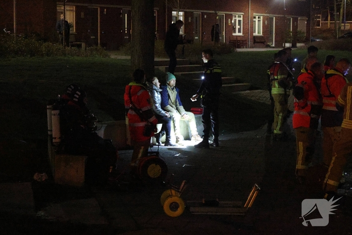 Persoon te water leidt tot grote hulpverlening