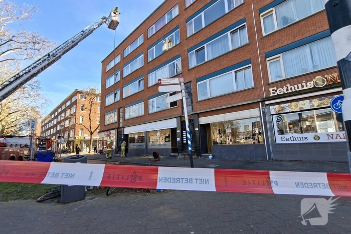 Brand in bakkerij leidt tot middelbrand