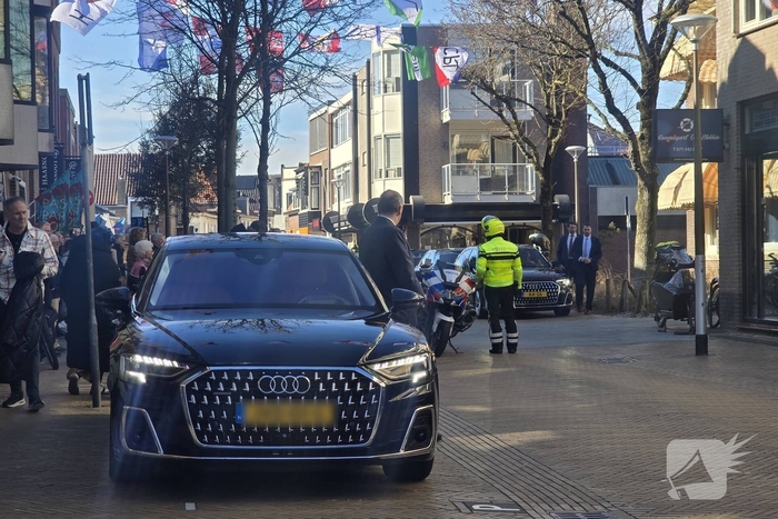 Prinses Margriet bezoekt expositie Varen voor Vrijheid