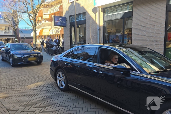 Prinses Margriet bezoekt expositie Varen voor Vrijheid