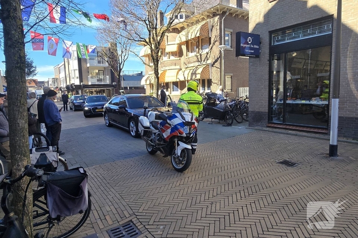 Prinses Margriet bezoekt expositie Varen voor Vrijheid