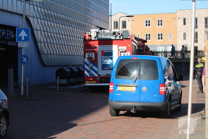 Middelbrand in supermarkt onder controle