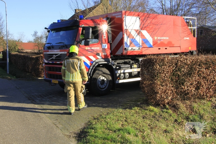 Buitenbrand veroorzaakt rookoverlast
