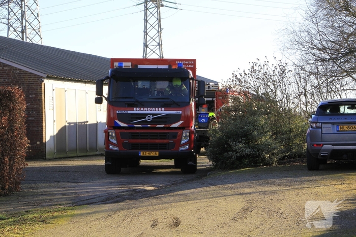 Buitenbrand veroorzaakt rookoverlast