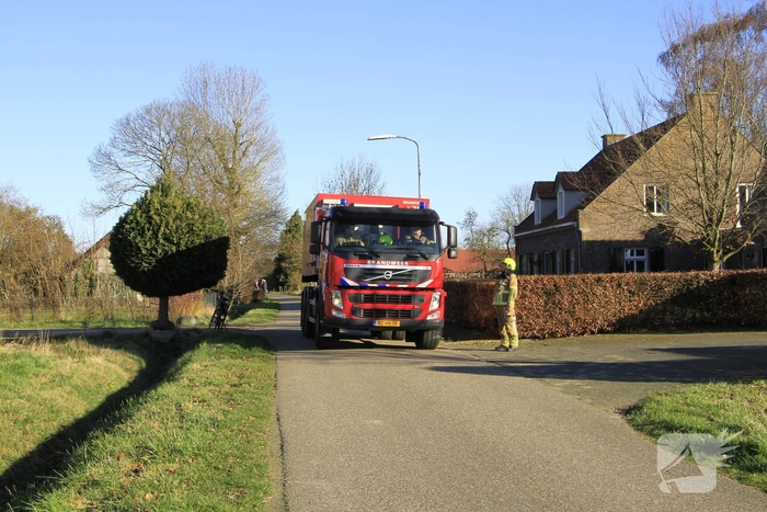 Buitenbrand veroorzaakt rookoverlast