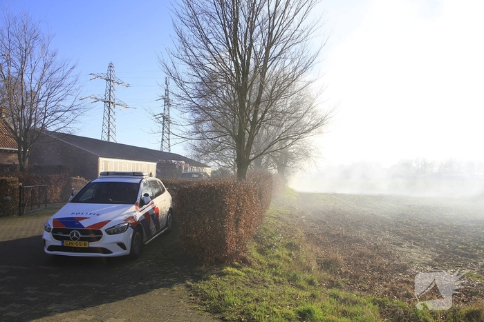 Buitenbrand veroorzaakt rookoverlast