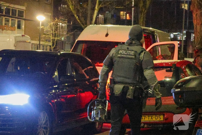 Grote inzet politie bij aanhouding