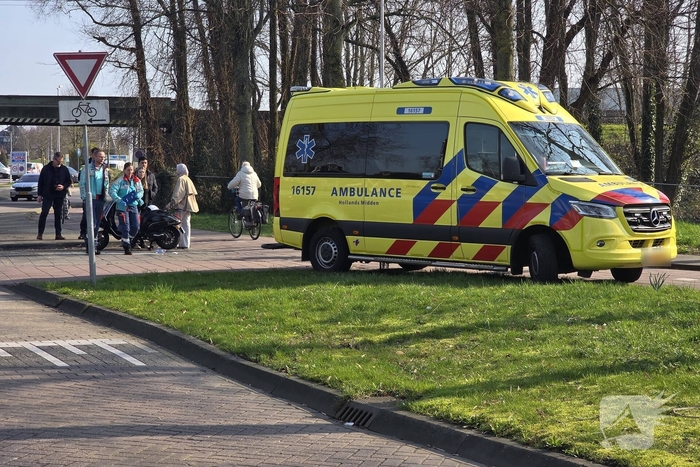 Scooterongeval met één gewonde